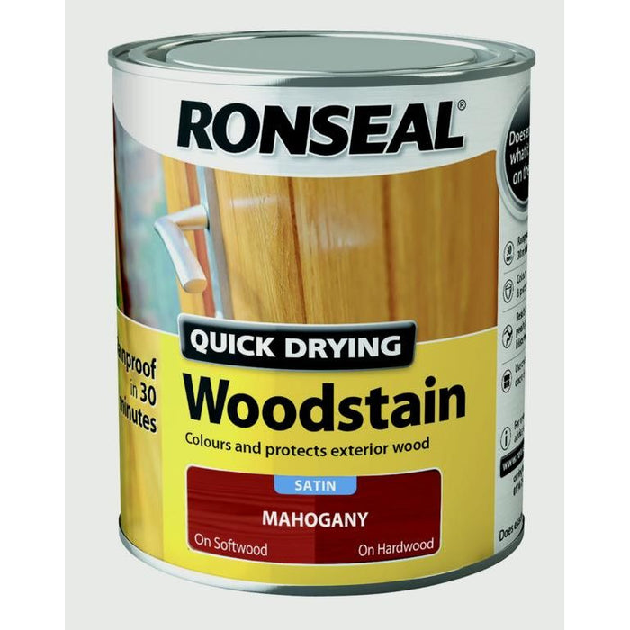 Ronseal Quick Drying Woodstain Satin 750ml