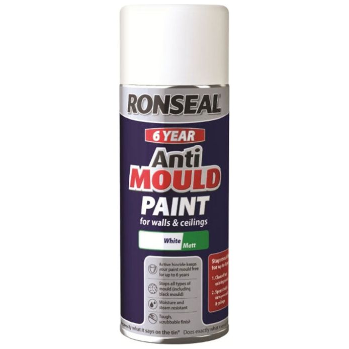 Ronseal 6 Year Quick Dry Anti Mould White