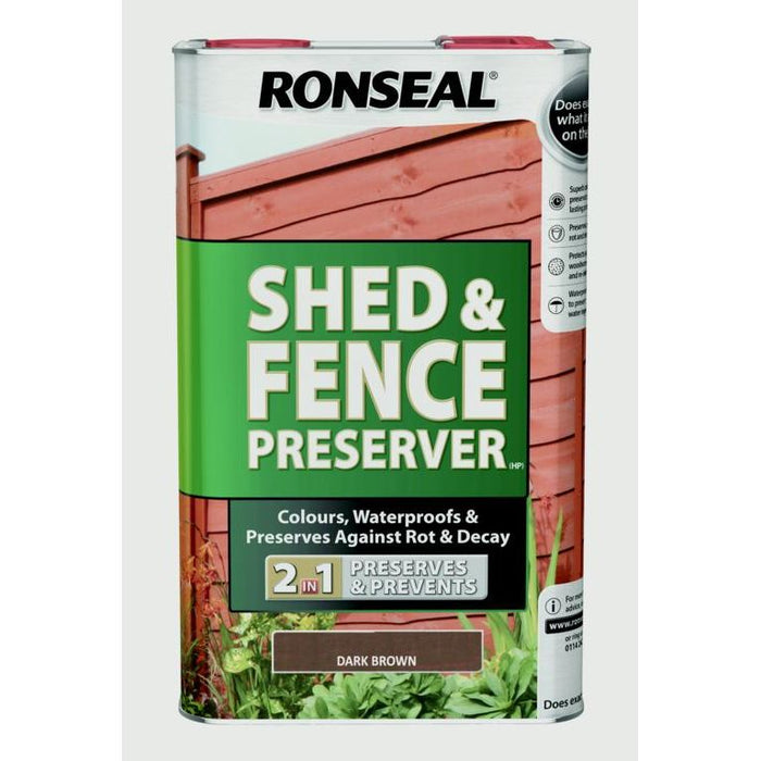 Ronseal Shed & Fence Preserver 5L