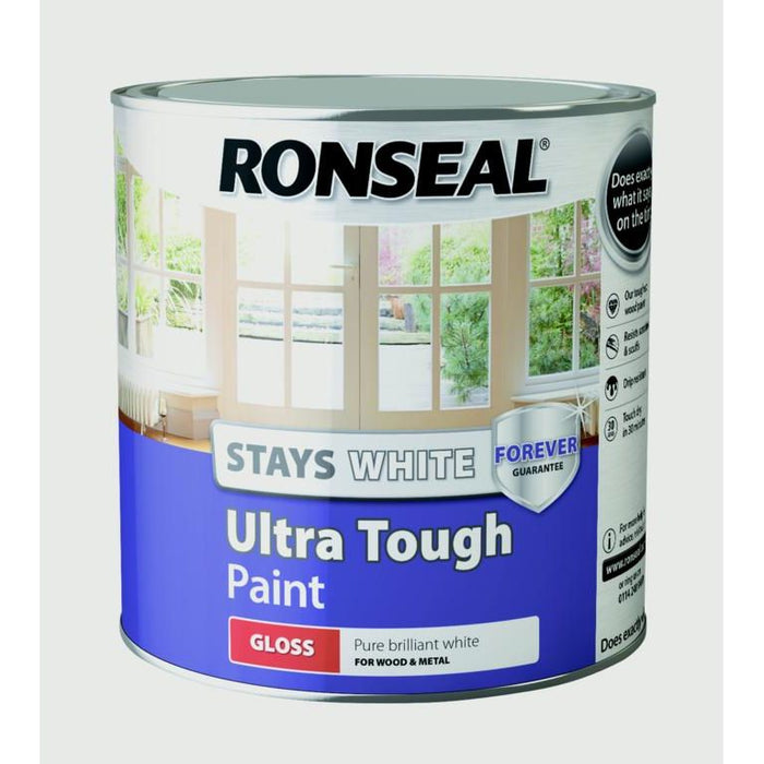 Ronseal Stays White Ultra Tough Paint