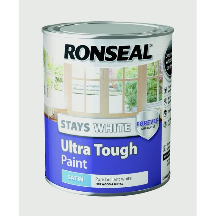 Ronseal Stays White Ultra Tough Paint