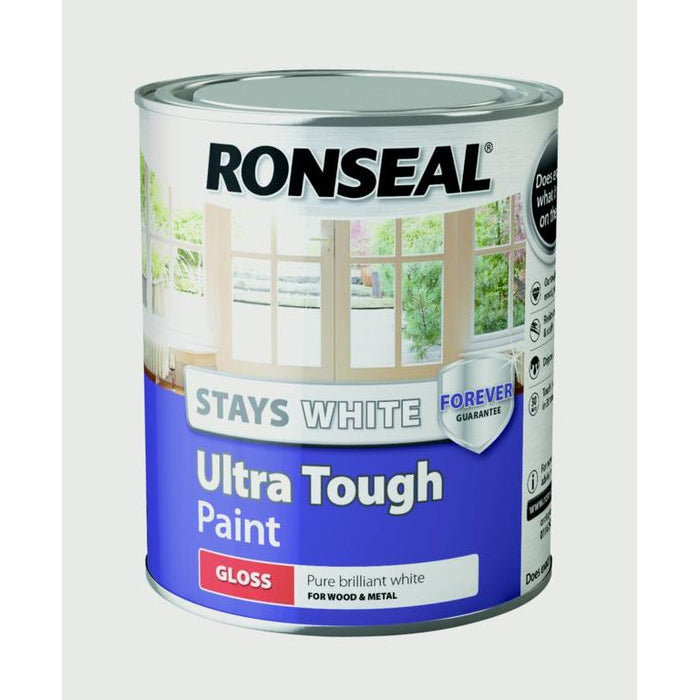 Ronseal Stays White Ultra Tough Paint