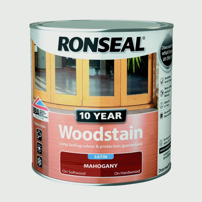 Ronseal 10 Year Woodstain Satin 750ml