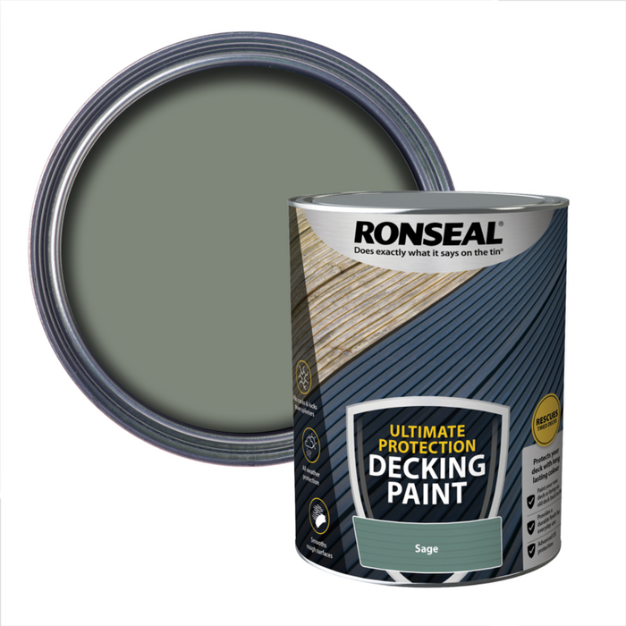 Ronseal Ultra Protect Decking Paint 5L