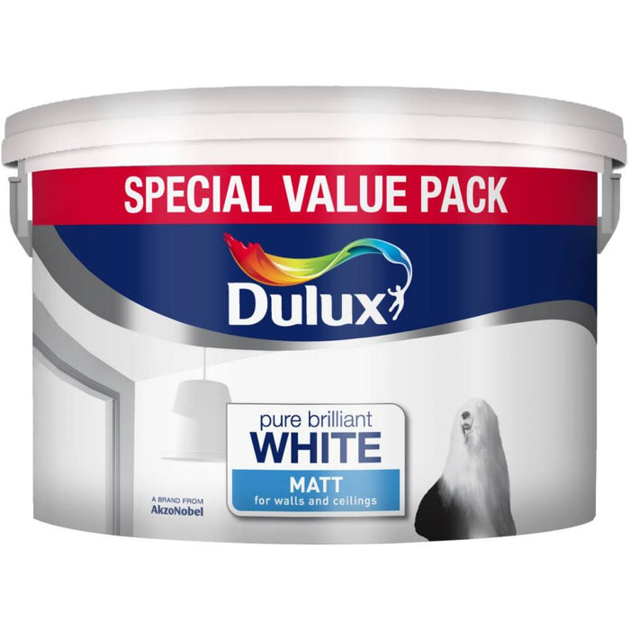 Dulux Rich Matt Pure Brilliant White 7 Litre